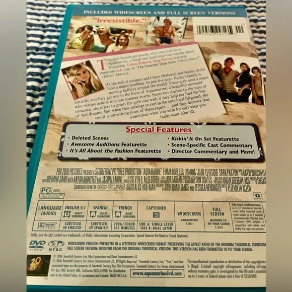 Aquamarine DVD - Picture 4 of 4